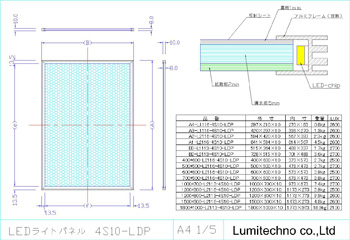 LEDライトモジュール4S10-LDP